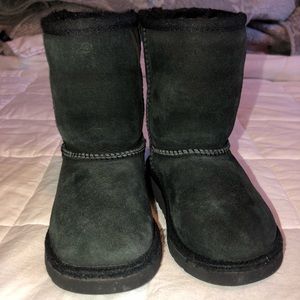 Black ugh boots